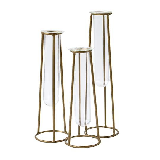 Kate Aspen® Test Tube Flower Vase Set